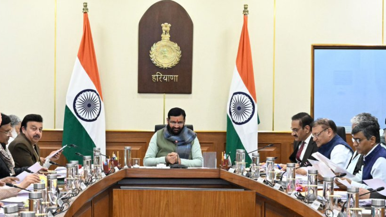 Haryana News: Haryana Cabinet meeting! Healthcare promotion in residential areas, several important decisions...