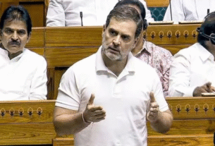 Lok Sabha: Opposition leader Rahul Gandhi's statement sparked uproar in Lok Sabha, leading to a standoff between the ruling party and the opposition.