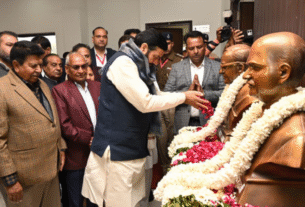 Pandit Deendayal Upadhyaya, CM Nayab Singh Saini,haryana government,nayab singh saini,social security pension haryana,antyodaya philosophy,pandit deendayal upadhyaya,bjp program panchkula,ladli laxmi scheme,ayushman bharat chiranjeevi