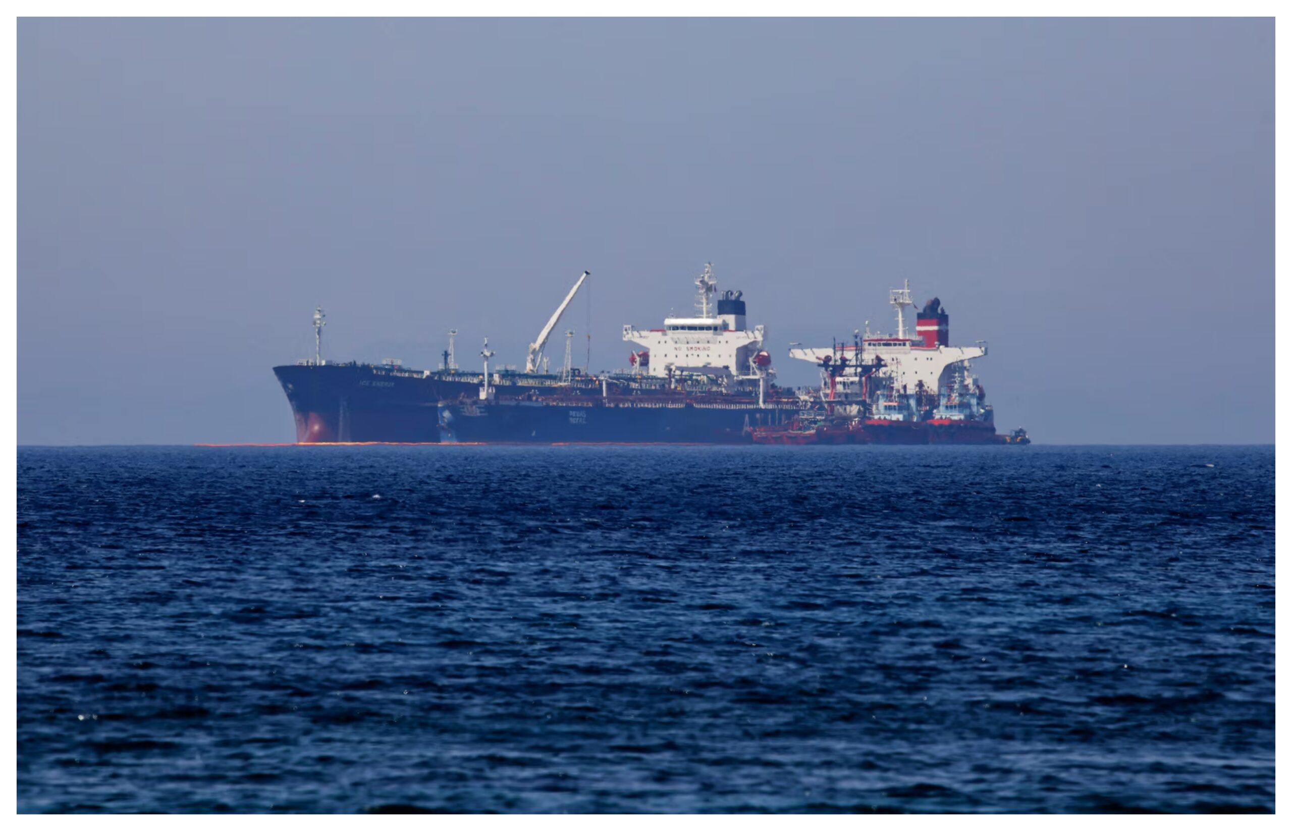 America: The U.S. lifted the ban on Iranian oil tankers stuck at sea