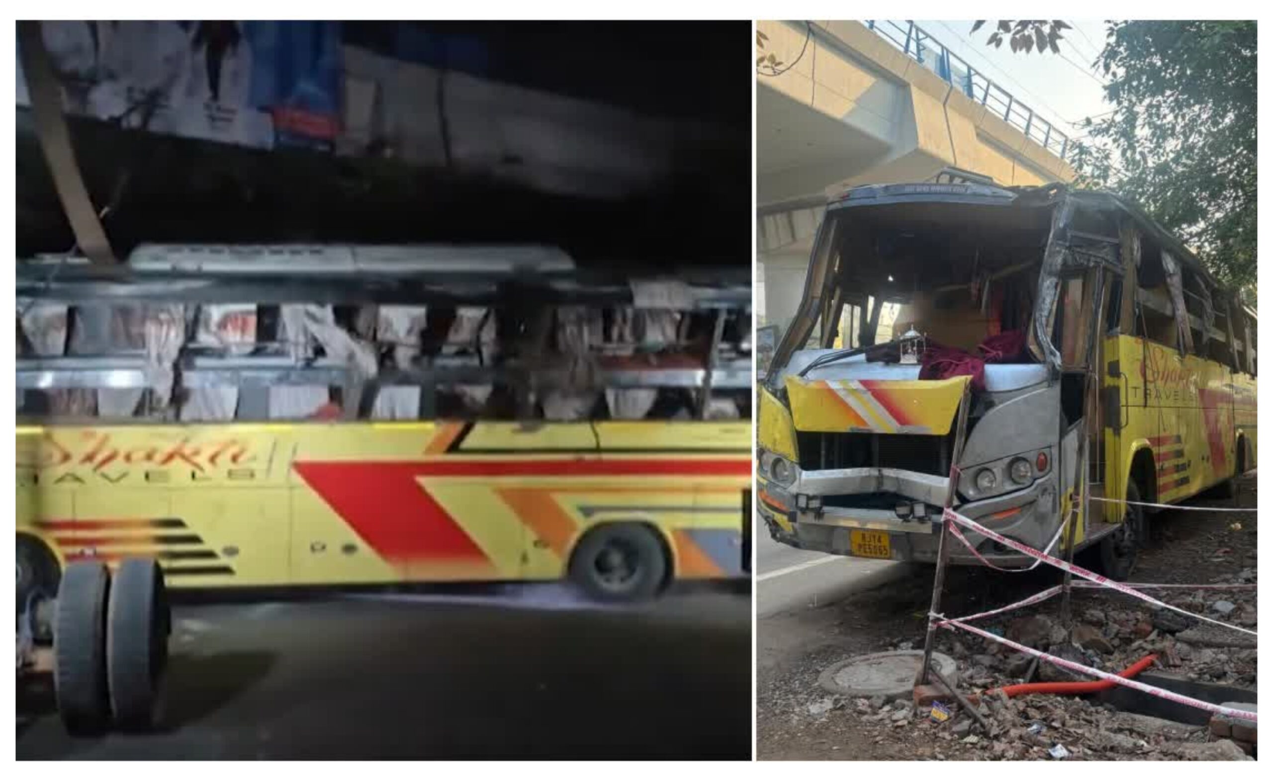 Delhi News: Bus overturned near Jhandewalan Temple... 2 people dead, many injured