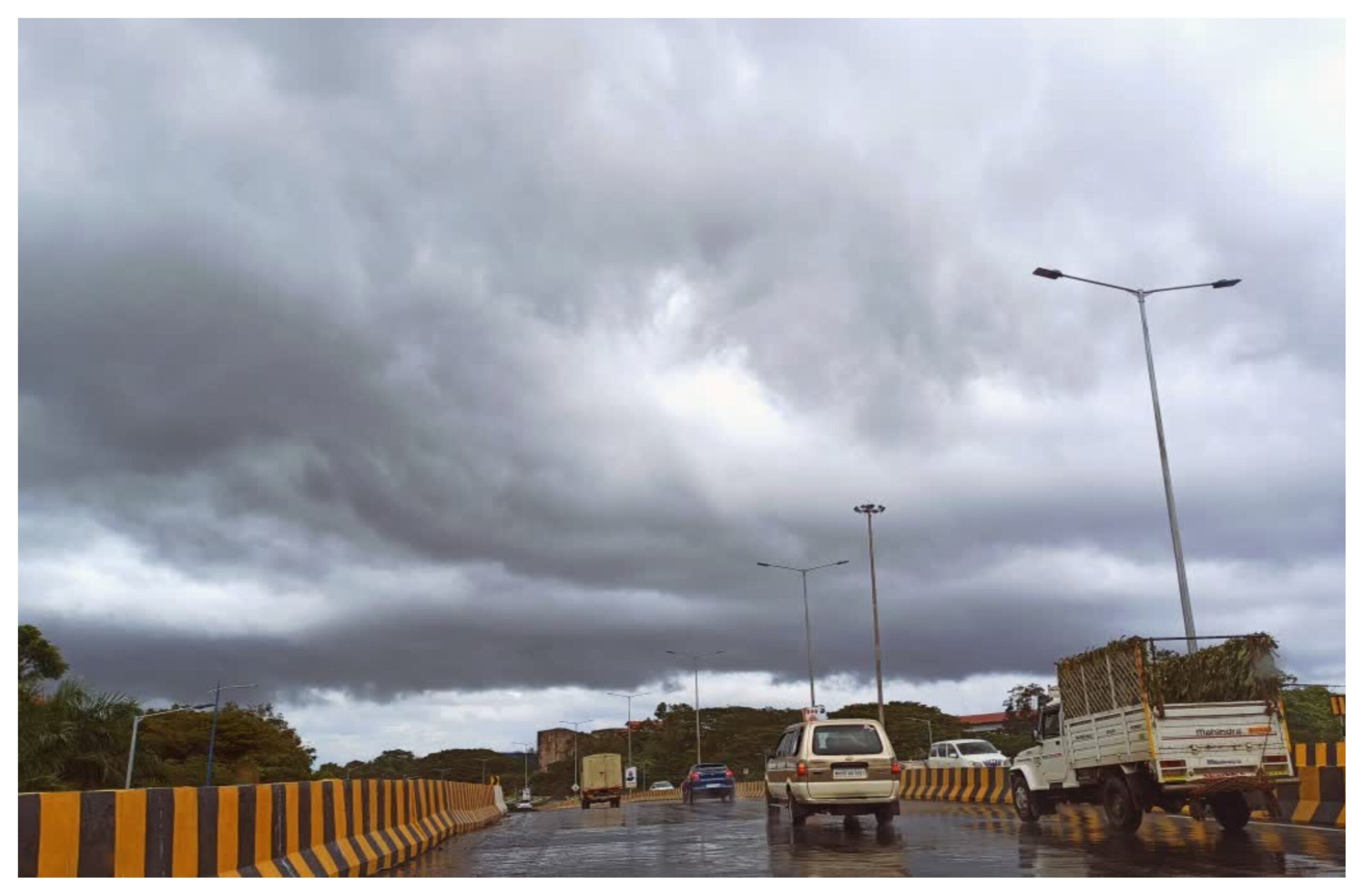 Weather News: Today's weather... coolness after rain, drop in temperature as well