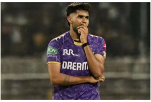 IPL 2026: Major blow to KKR! Harshit Rana ruled out of IPL due to knee injury