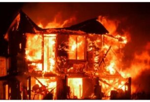 Madhya Pradesh: Seven people died in a house fire in Indore