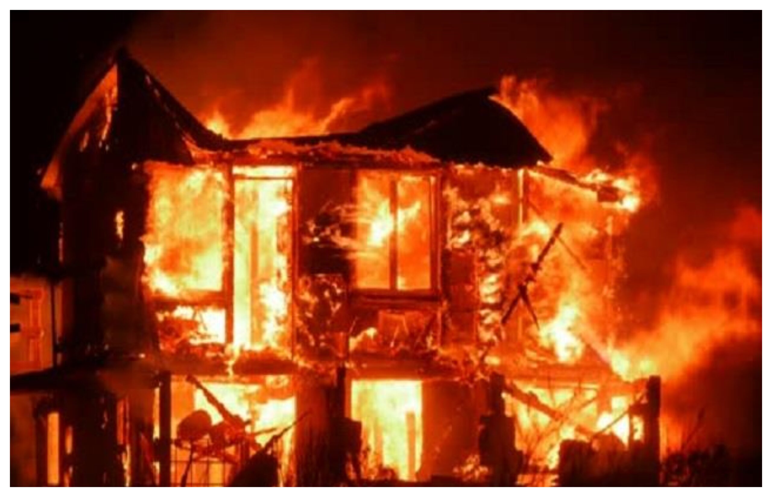 Madhya Pradesh: Seven people died in a house fire in Indore