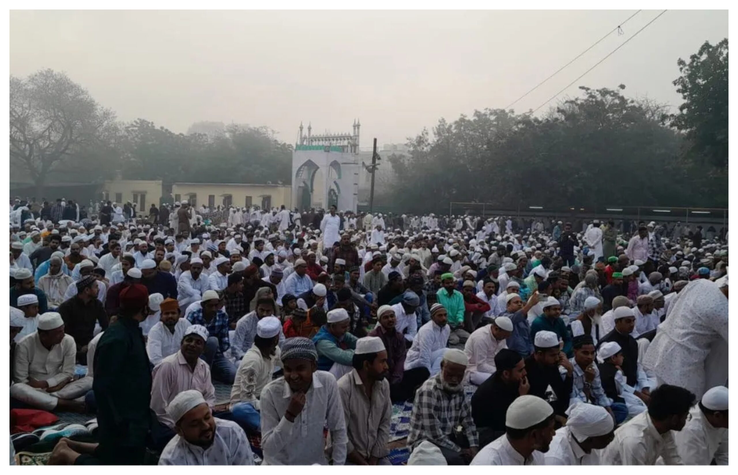 Eid 2026: Policemen deployed, surveillance with drones... Eid prayers offered amidst tight security arrangements!