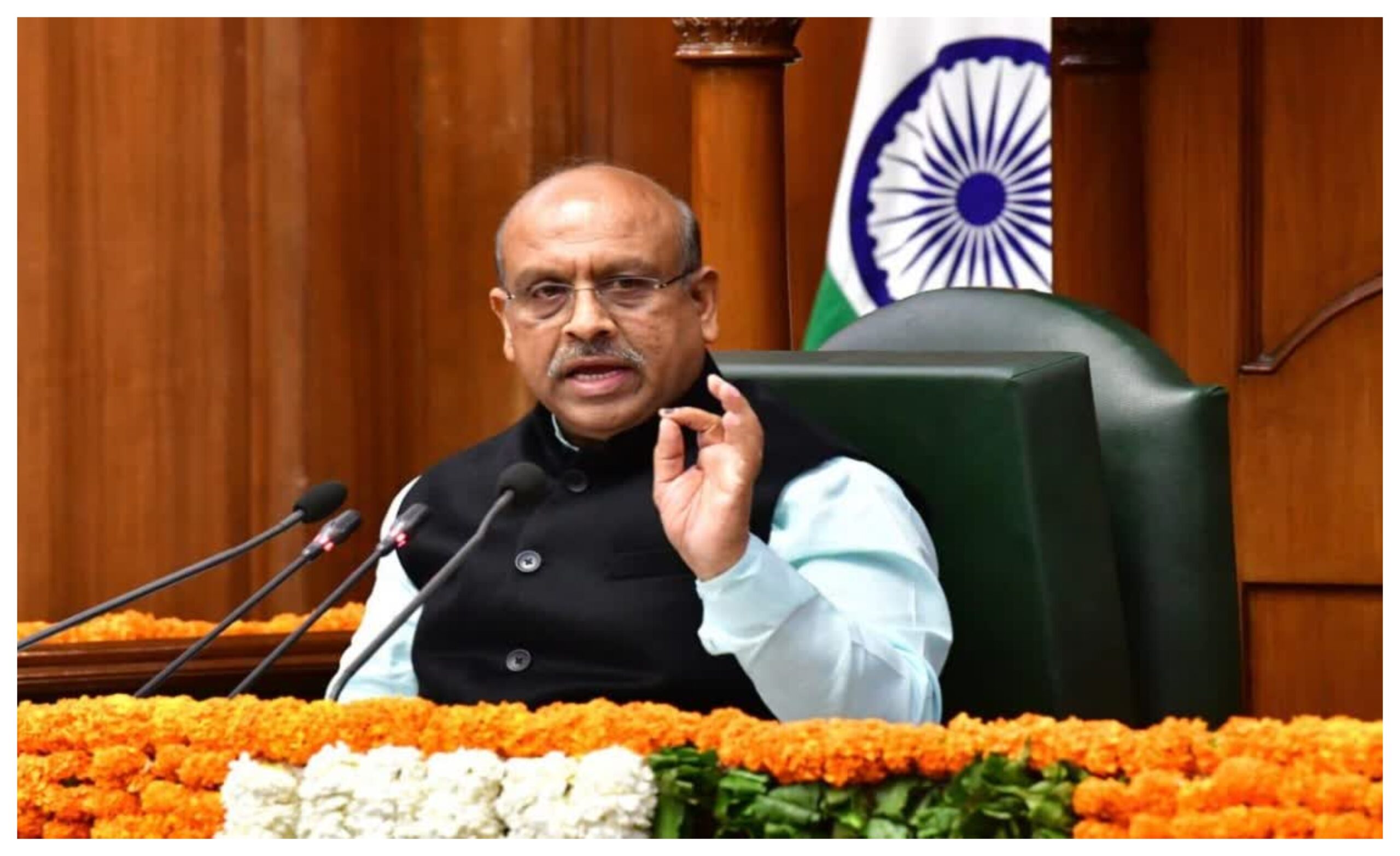 Delhi News: Bomb threat in Delhi Assembly! Metro station and Speaker Vijender Gupta in danger, causing panic