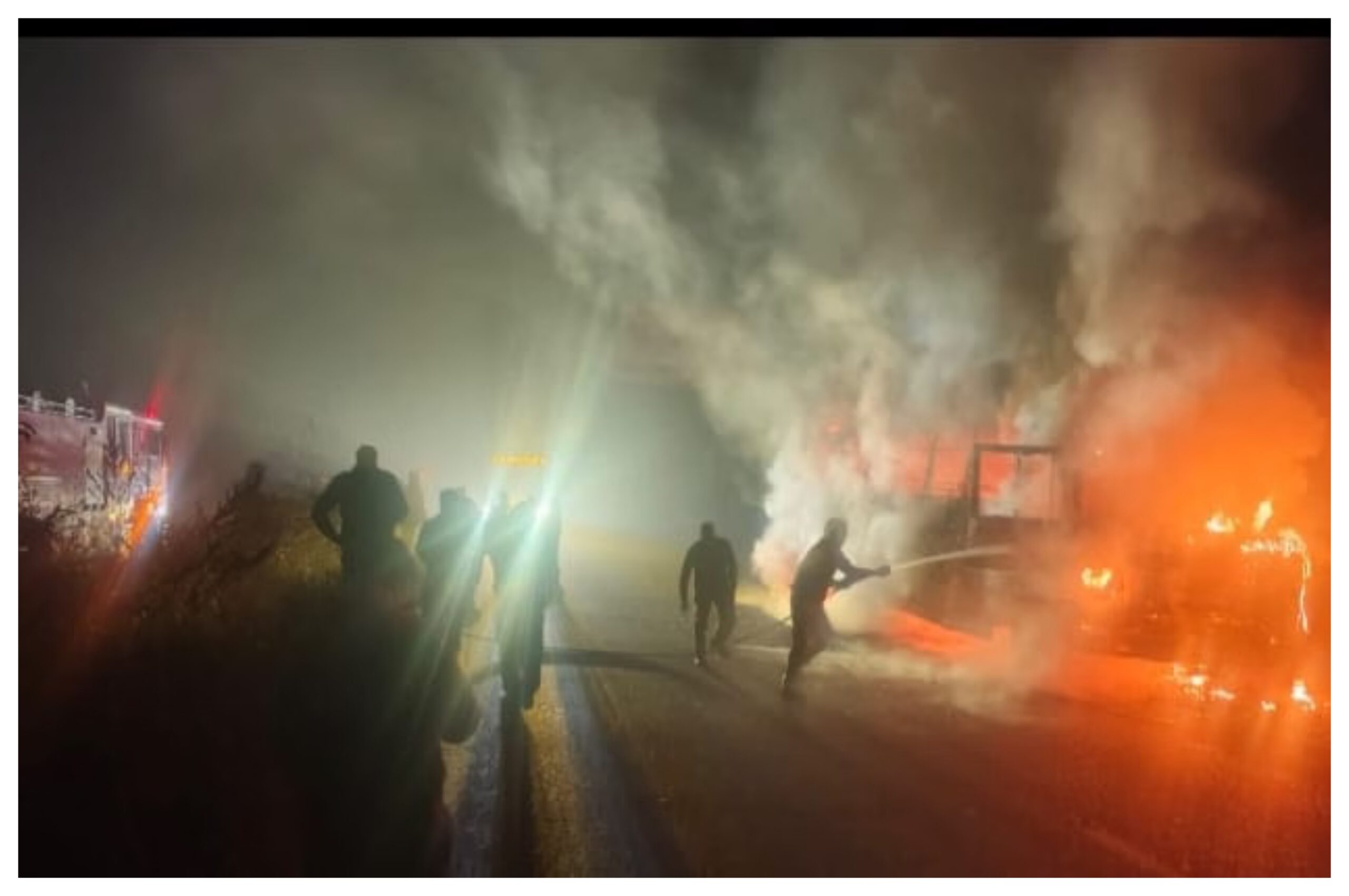 Andhra Pradesh: Fire broke out in the bus, Odisha MLA Mangu Khila narrowly escaped...