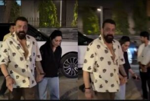 Sanjay dutt viral video, Sanjay dutt Dhurandhar 2 , Sanjay dutt viral video , Sanjay dutt anger on paparazzi , Sanjay dutt manyta Dutt , Sanjay dutt Family , संजय दत्त वीडियो , संजय दत्त फैमिली डिनर , संजय का गुस्सा"