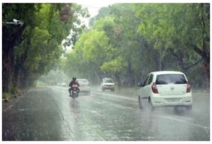 Delhi: A shower of relief in Delhi! Morning rain brings smiles, IMD issues orange alert