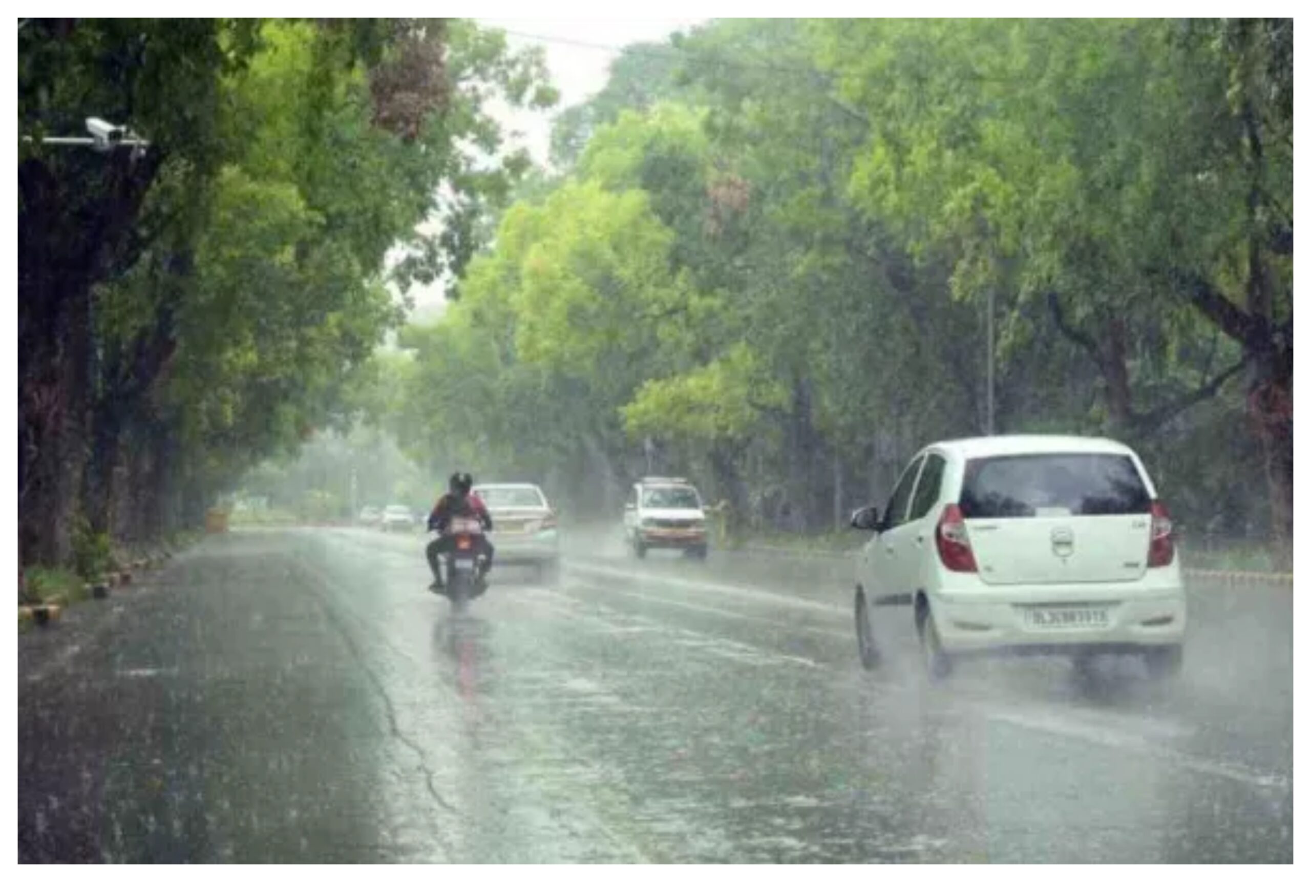 Delhi: A shower of relief in Delhi! Morning rain brings smiles, IMD issues orange alert