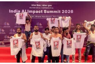 "Shirtless protest at AI Summit! 1 month of planning, 5,000-page chargesheet, 18 IYC leaders accused"