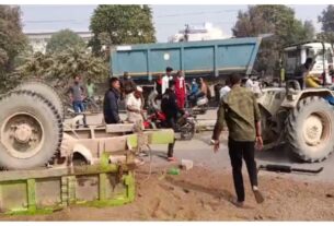 Madhya Pradesh: Sand mafia crushes forest worker with tractor-trolley in Morena, dies on the spot