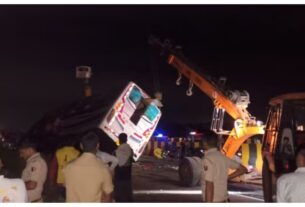 Rajasthan: 3 passengers killed, around 20 injured as bus overturns in Kota