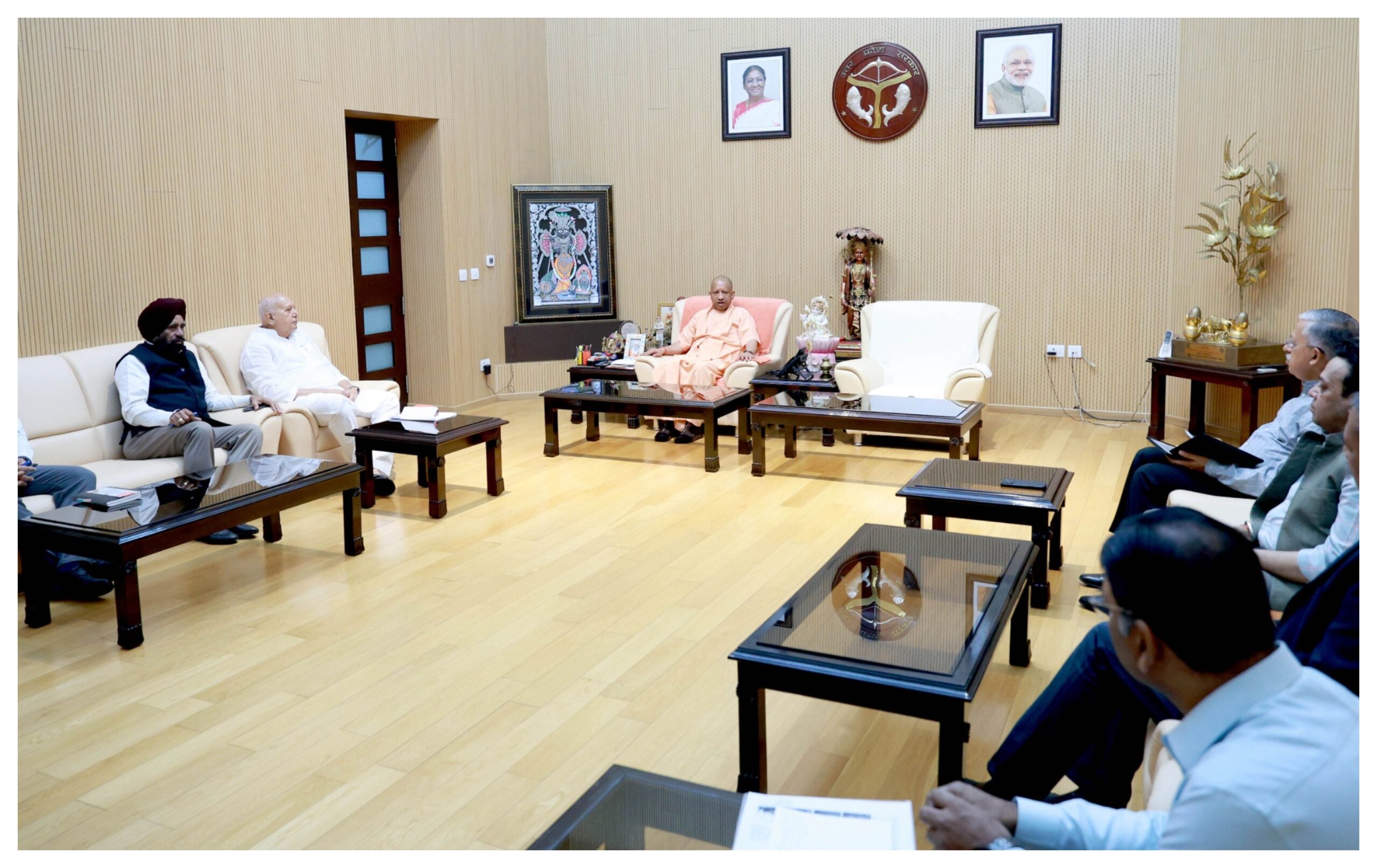 Uttar Pradesh: Rain, crop damage, CM Yogi