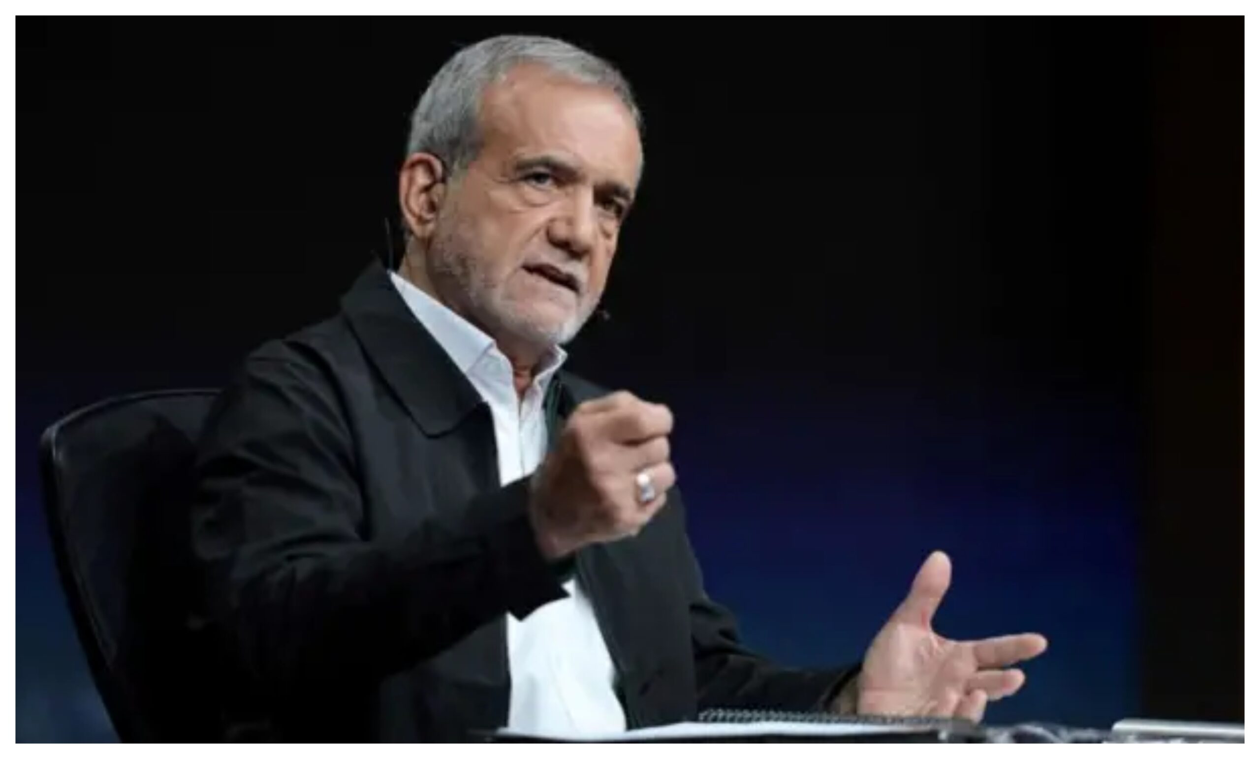 Iran's President Masoud Pezeshkian: "14 million Iranians, including me, are ready to give their lives in the war."