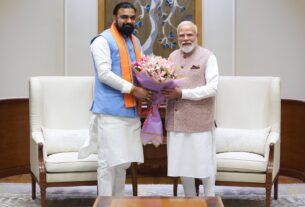 Delhi News: Bihar CM Samrat Chaudhary meets PM Modi on his first visit to Delhi after swearing-in
