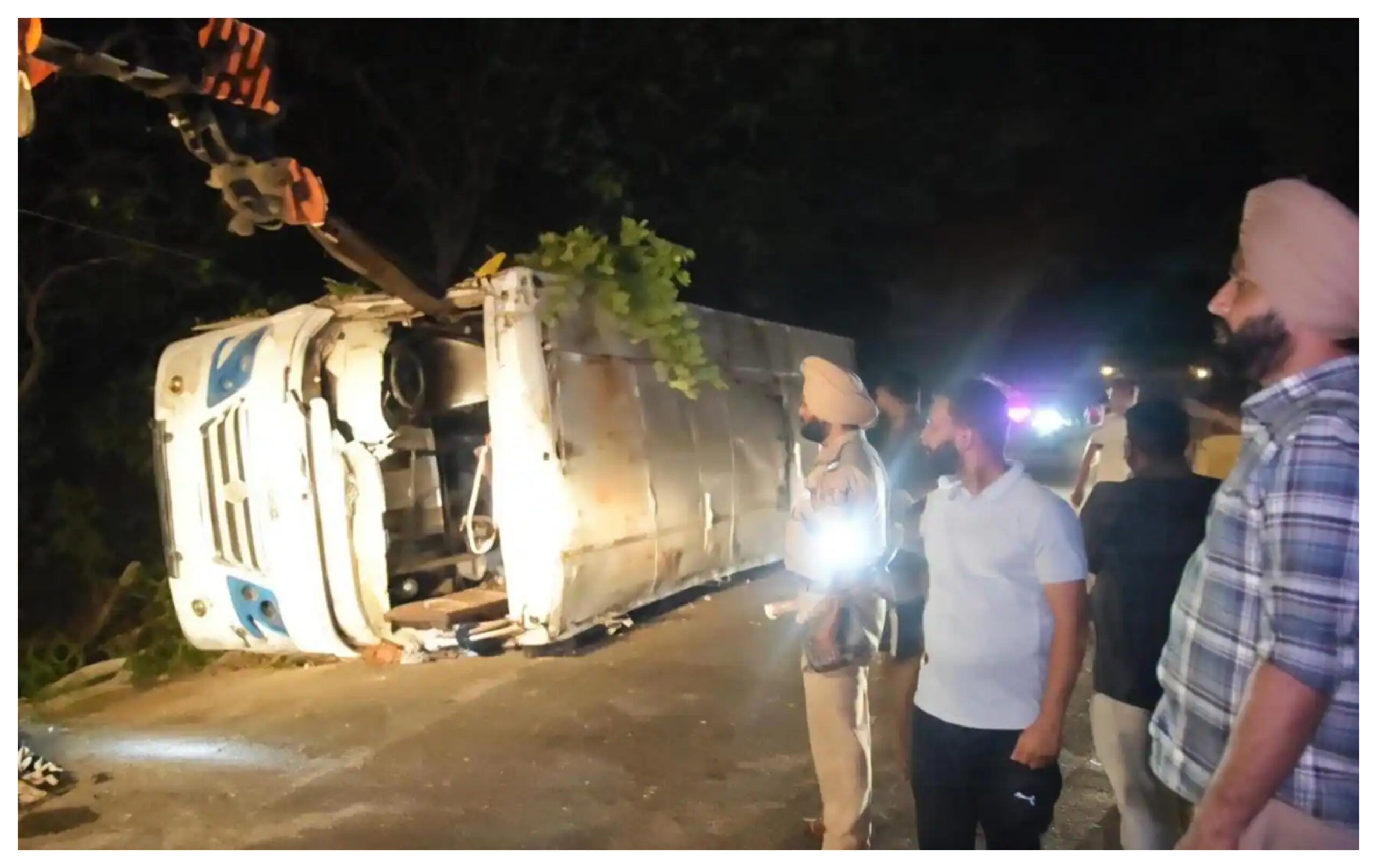 Punjab News: 6 devotees killed, 21 injured as bus overturns in Fatehgarh Sahib