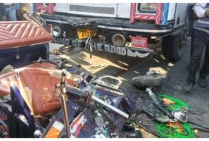 Delhi: Truck and bike collide in Paschim Vihar East, 19-year-old youth dies in the accident.