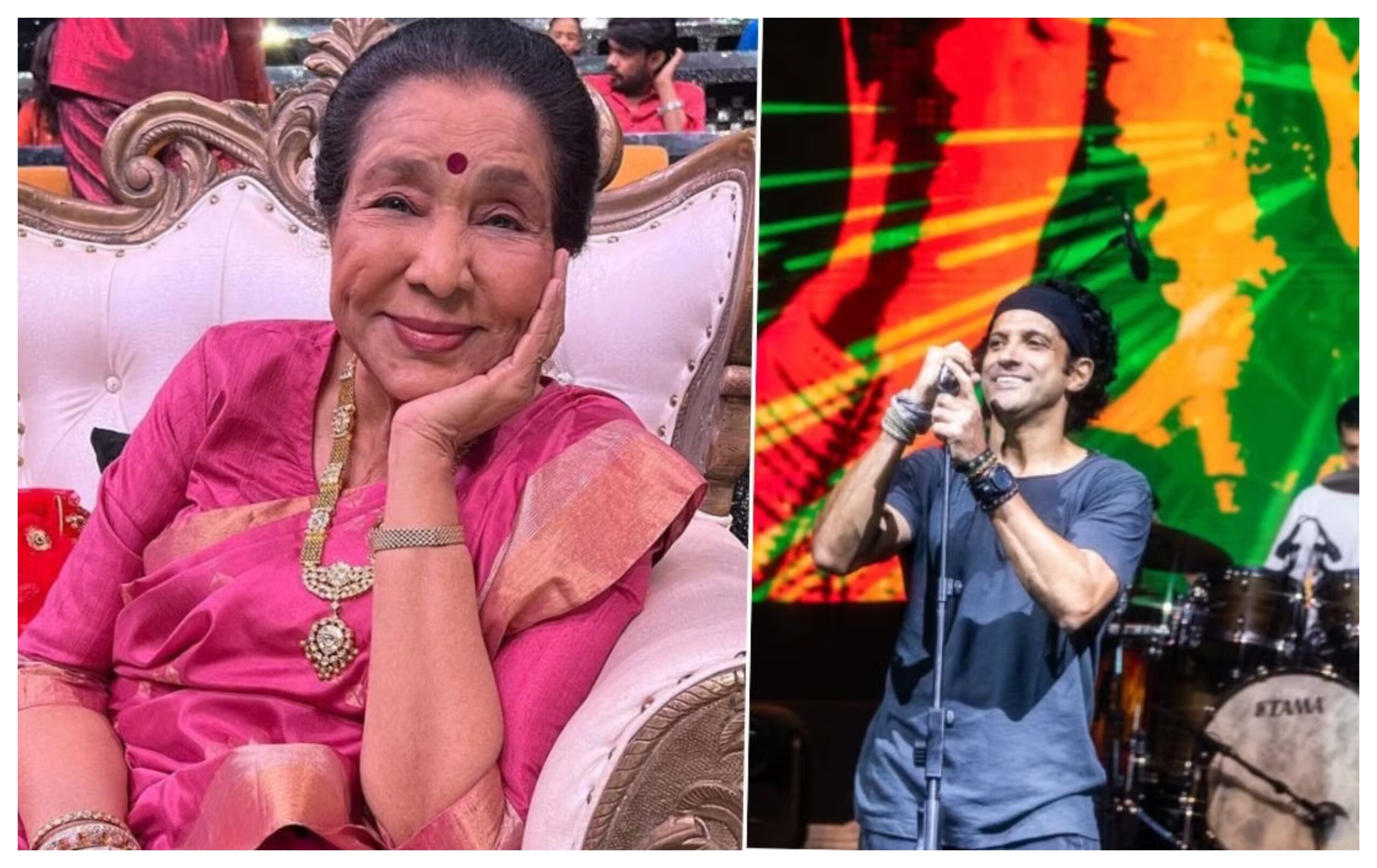 Farhan Akhtar: Farhan Akhtar remembered Asha Bhosle, sang her song at a concert