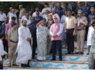 Delhi: CM Rekha Gupta, Lieutenant Governor Taranjit Singh Sandhu inspected Vasudev Ghat of Yamuna.