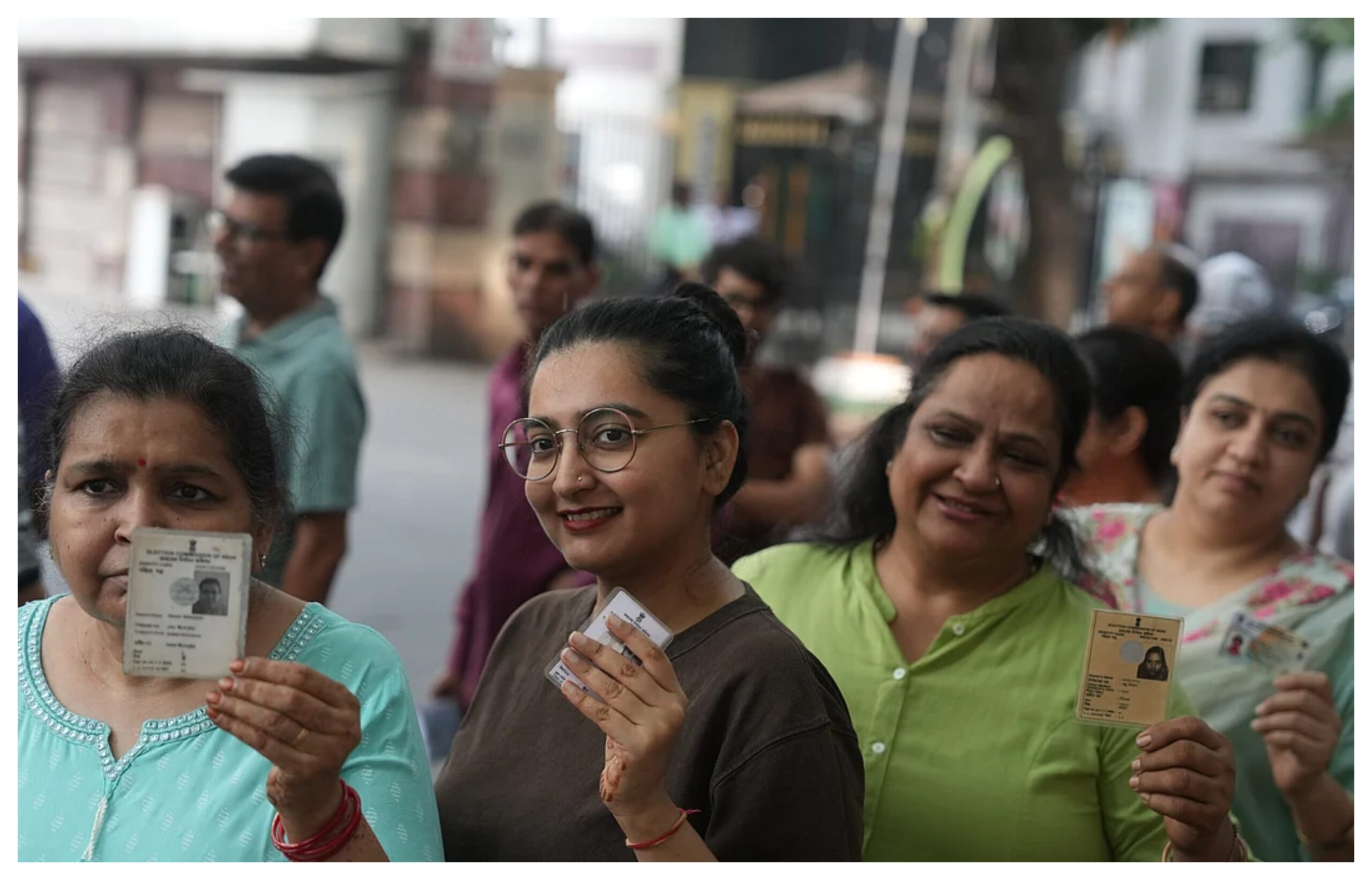 West Bengal: West Bengal Assembly Elections! Repolling underway at 15 centers across two Assembly constituencies.