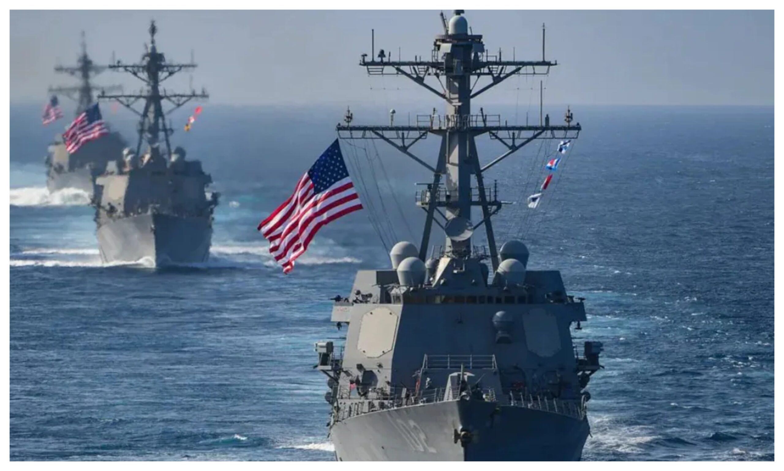 America: US military claims to have thwarted Iranian attacks on three naval ships in the Strait of Hormuz