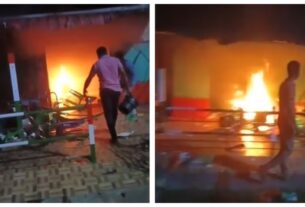 West Bengal: TMC alleges post-poll violence, several party offices vandalized