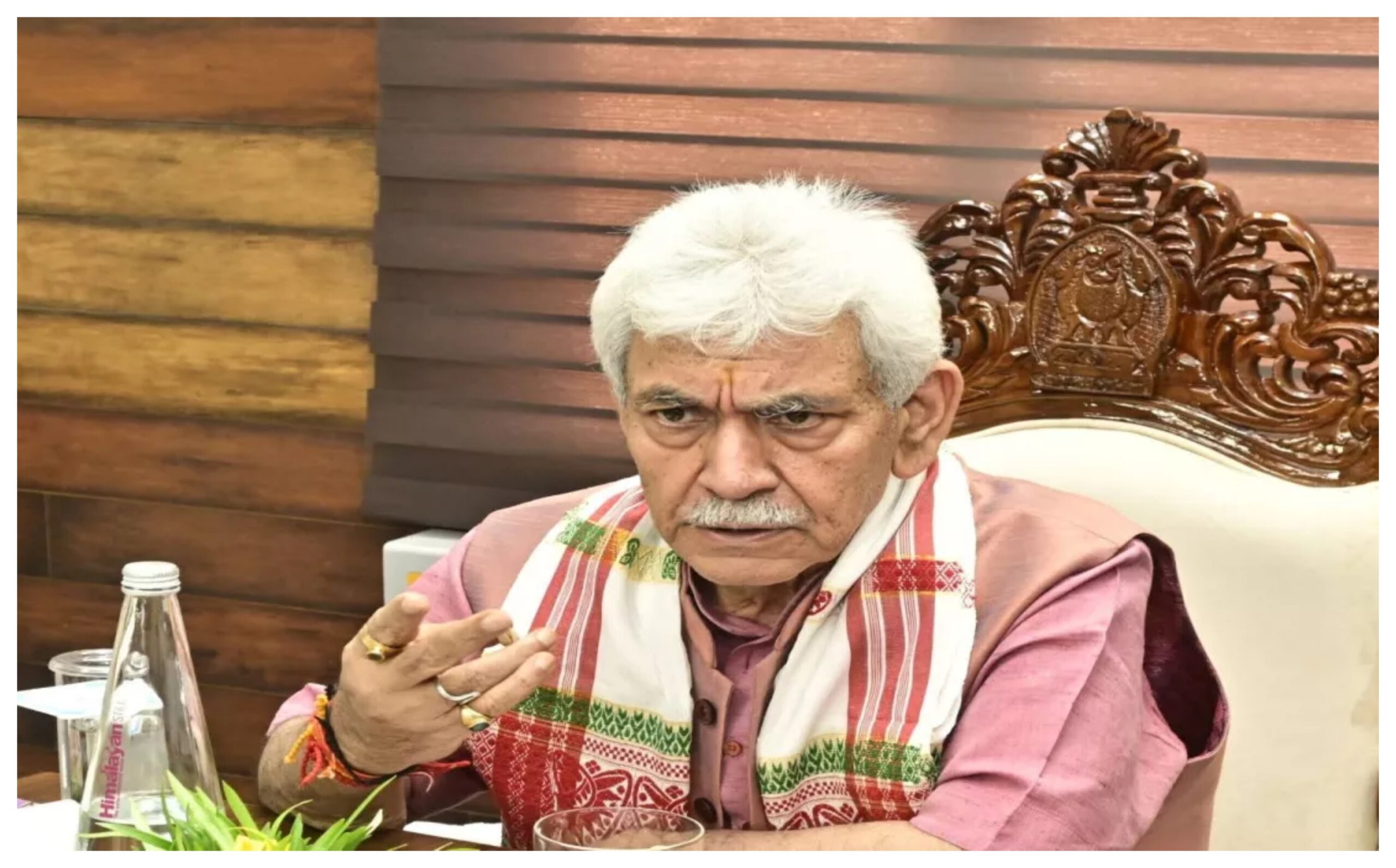 Jammu Kashmir: Lieutenant Governor Manoj Sinha salutes the armed forces on the completion of one year of Operation Sindoor
