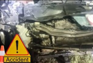 Karnataka Car Accident, #Karnataka, #Tumkur, #Kunigal, #CarAccident, #TruckCollision, #RoadSafety, #TrafficAccident ,#FatalCrash, #IndiaNews, #SafetyFirst,