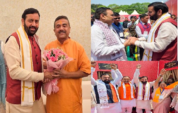 West Bengal CM Oath Ceremony, Haryana CM, Nayab Singh Saini, West Bengal BJP Govt, Oath Ceremony, Rajasthan CM, Bhajan Lal Sharma, Chandrababu Naidu, Nitin Naveen, West Bengal News