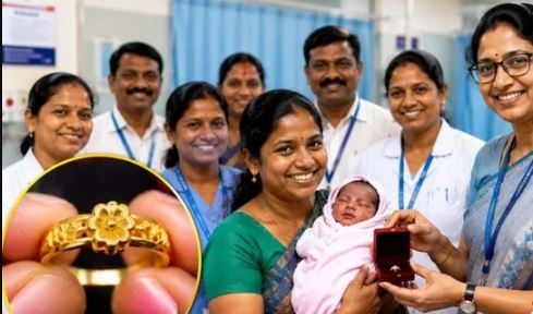 Gold Ring Scheme, Tamil Nadu, Thaimaaman Thanga Mothiram, gold ring scheme, newborn benefits, government hospitals, C Joseph Vijay, child welfare, Tamil culture, healthcare incentives, Tamil Nadu news"