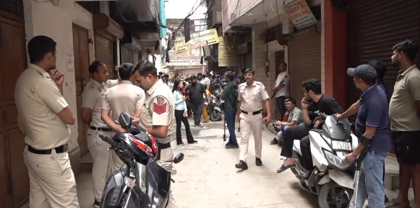 Delhi fire: