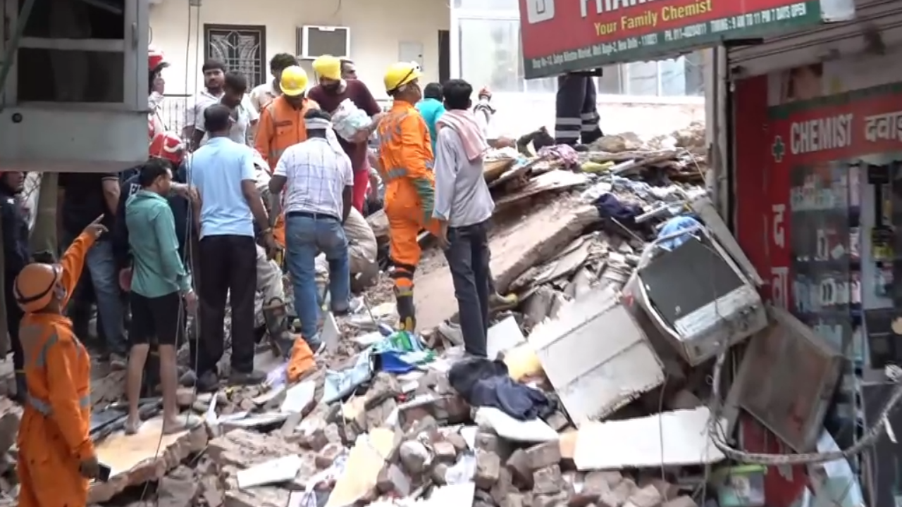 Delhi Building Collapse